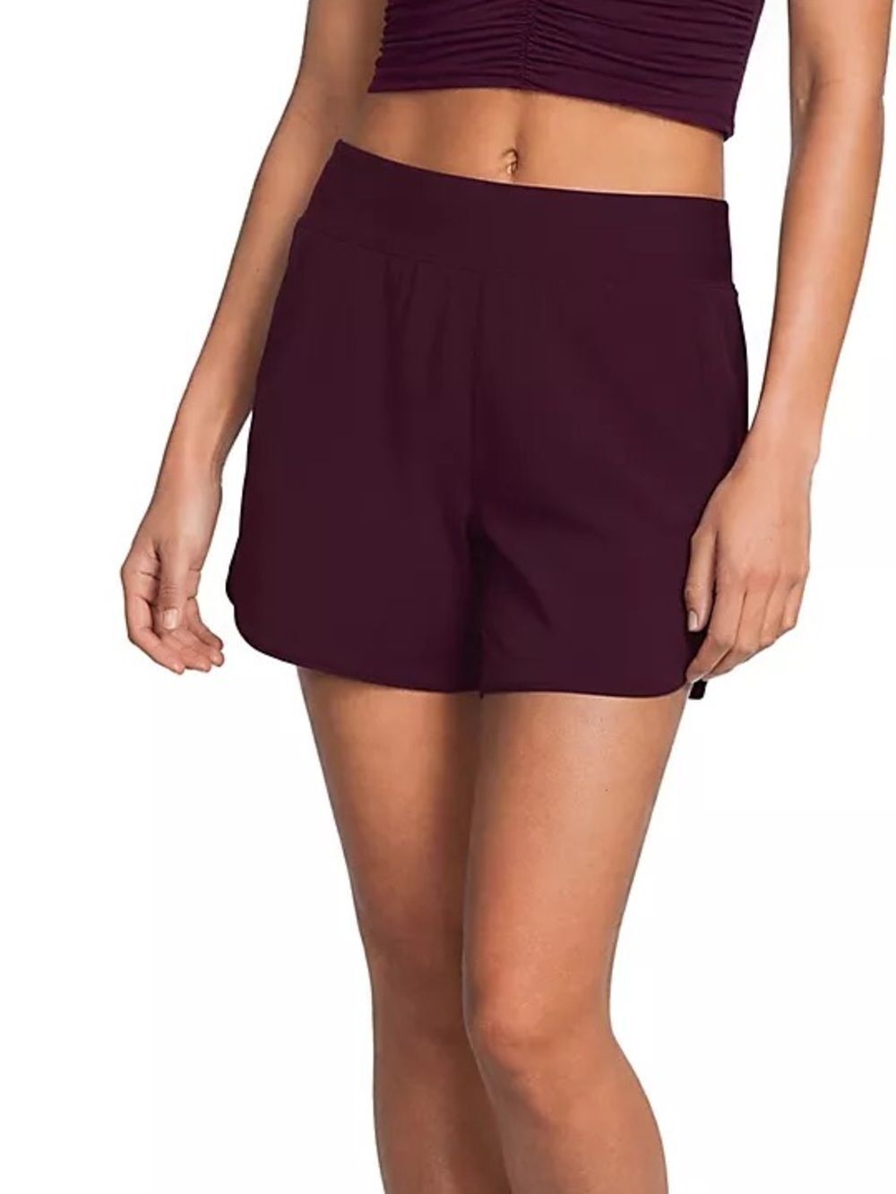 Lands end Women's SunShade UPF 50 5" Board Shorts with Panty size 8 petite